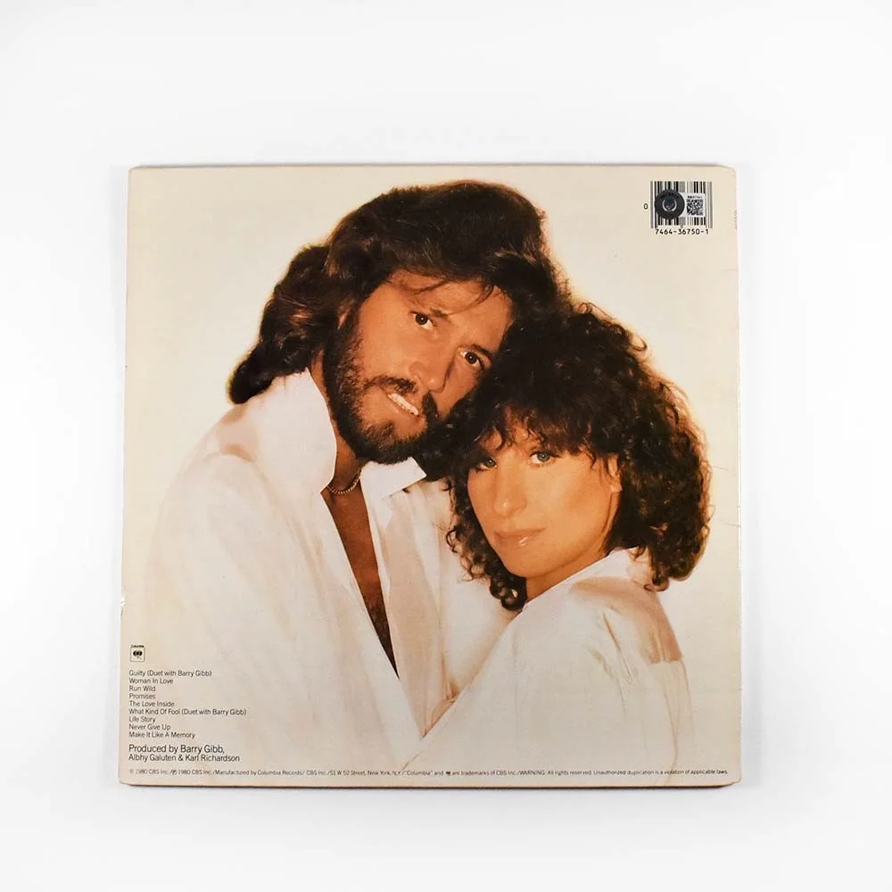 Barry Gibb Bee Gees Autographed Signed Album LP Record Authentic Beckett BAS COA, изображение 2