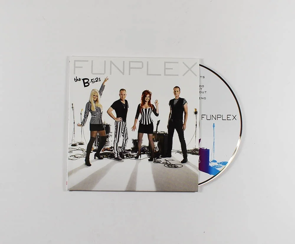 B-52s Pierson Schneider Strickland Wilson Autographed Signed Album LP Record JSA, изображение 3