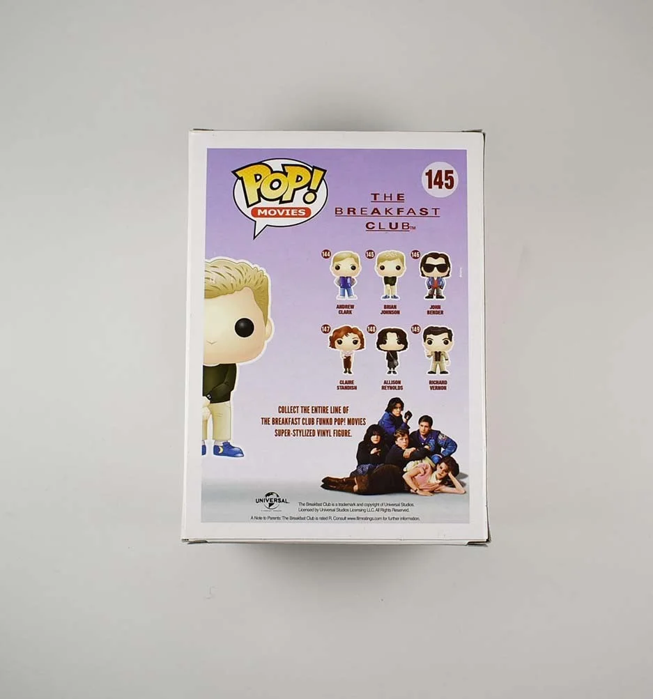 Anthony Michael Hall — Anthony Michael Hall Breakfast Club Autographed Signed Funko Pop BAS Beckett COA, image 5