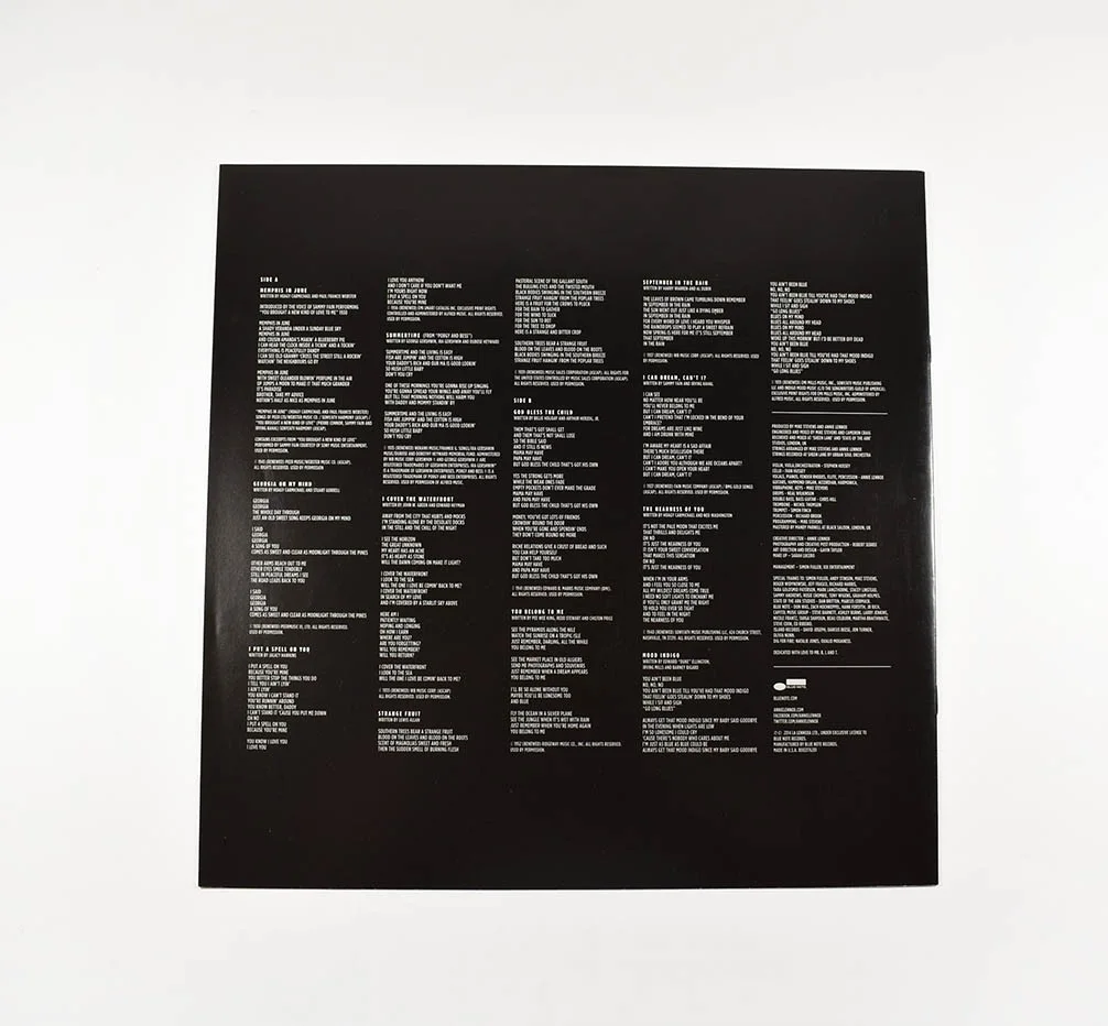 Annie Lennox Nostalgia Autographed Signed Liner Notes Insert Beckett BAS COA, image 2