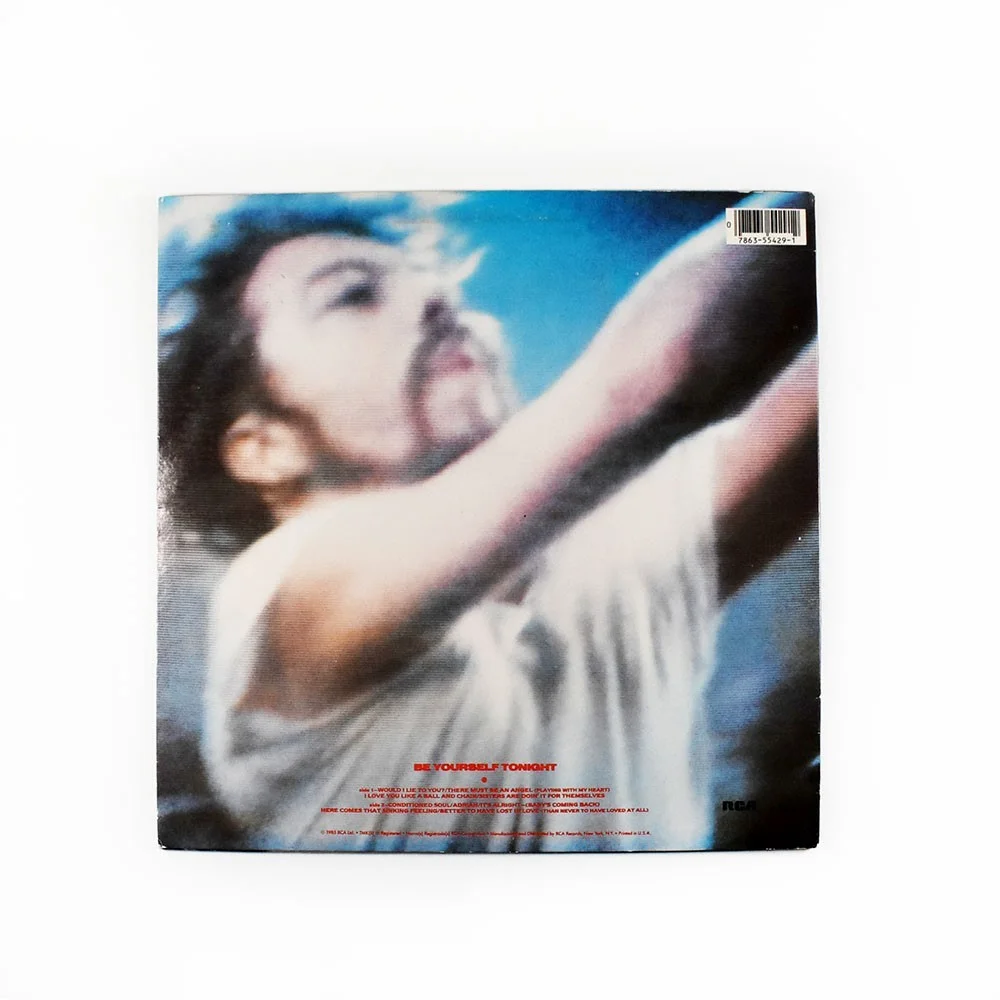 Annie Lennox Eurythmics Autographed Signed Album LP Record Authentic BAS COA, image 2