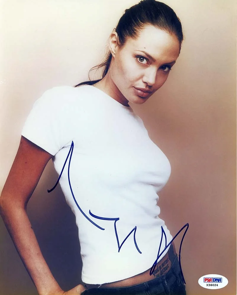 angelina jolie — Angelina Jolie Hot Autographed Signed 8x10 Photo Certified Authentic PSA/DNA COA