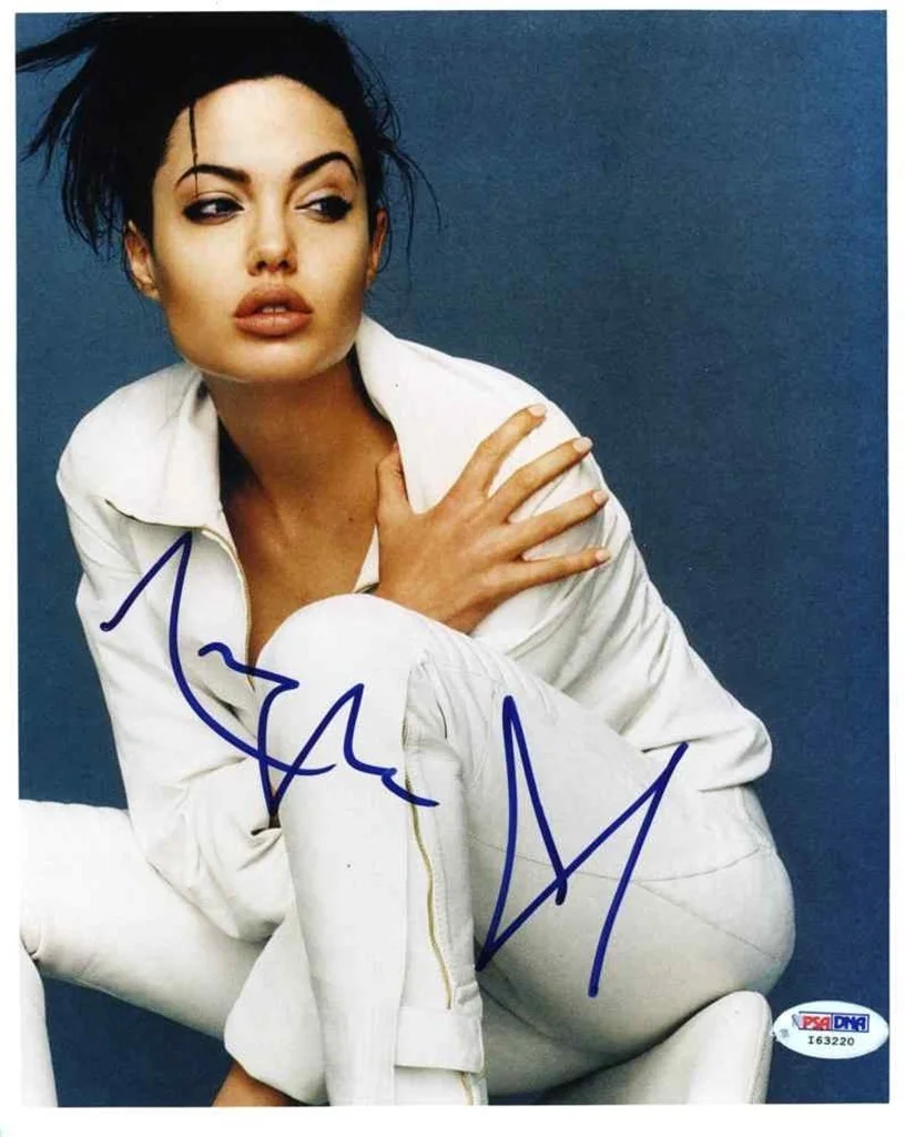 angelina jolie — Angelina Jolie Hot Autographed Signed 8x10 Photo Certified Authentic PSA/DNA COA