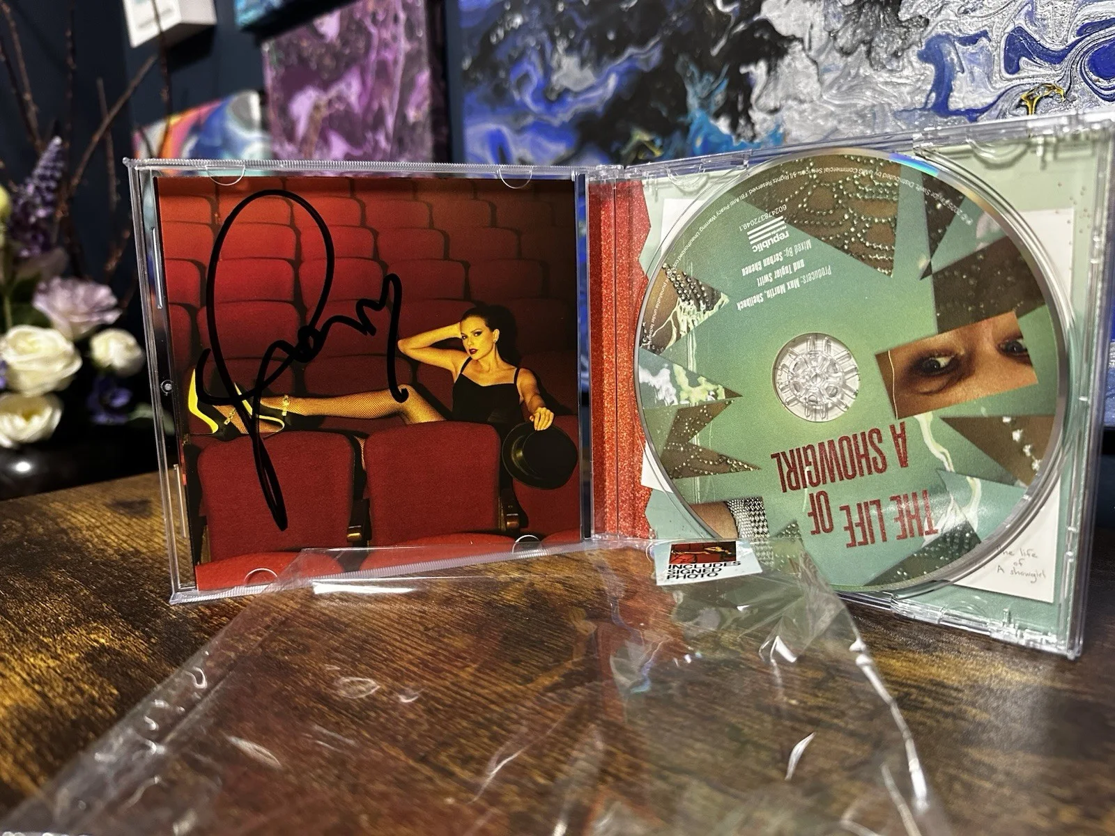 Taylor Swift | The Life Of A Showgirl CD With Hand Signed Photo 4, изображение 5