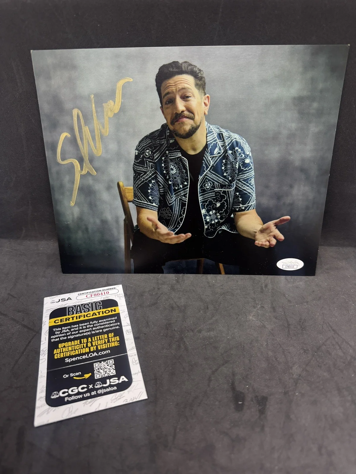 SAL VULCANO Impractical Jokers Everything’s Fine Tour Autographed 8X10 JSA 🔥, image 2