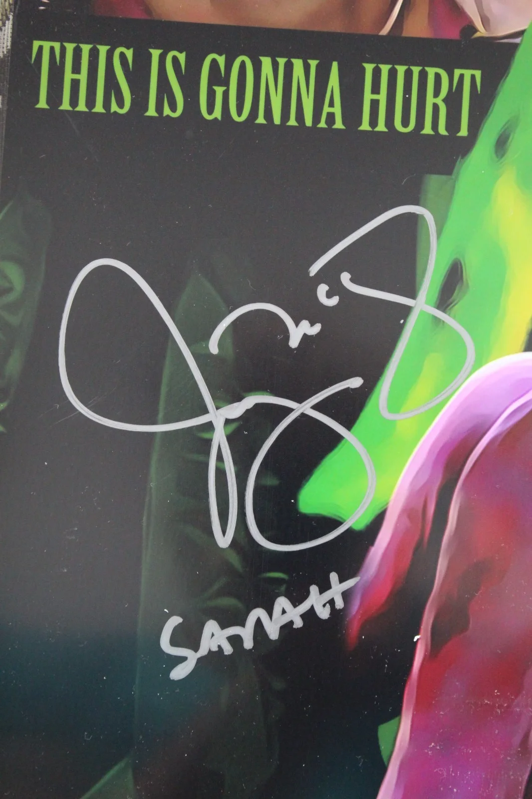 Jenny McCarthy — Jenny McCarthy autographed signed 11x17 photo Scream Sarah Darling Beckett COA, image 2