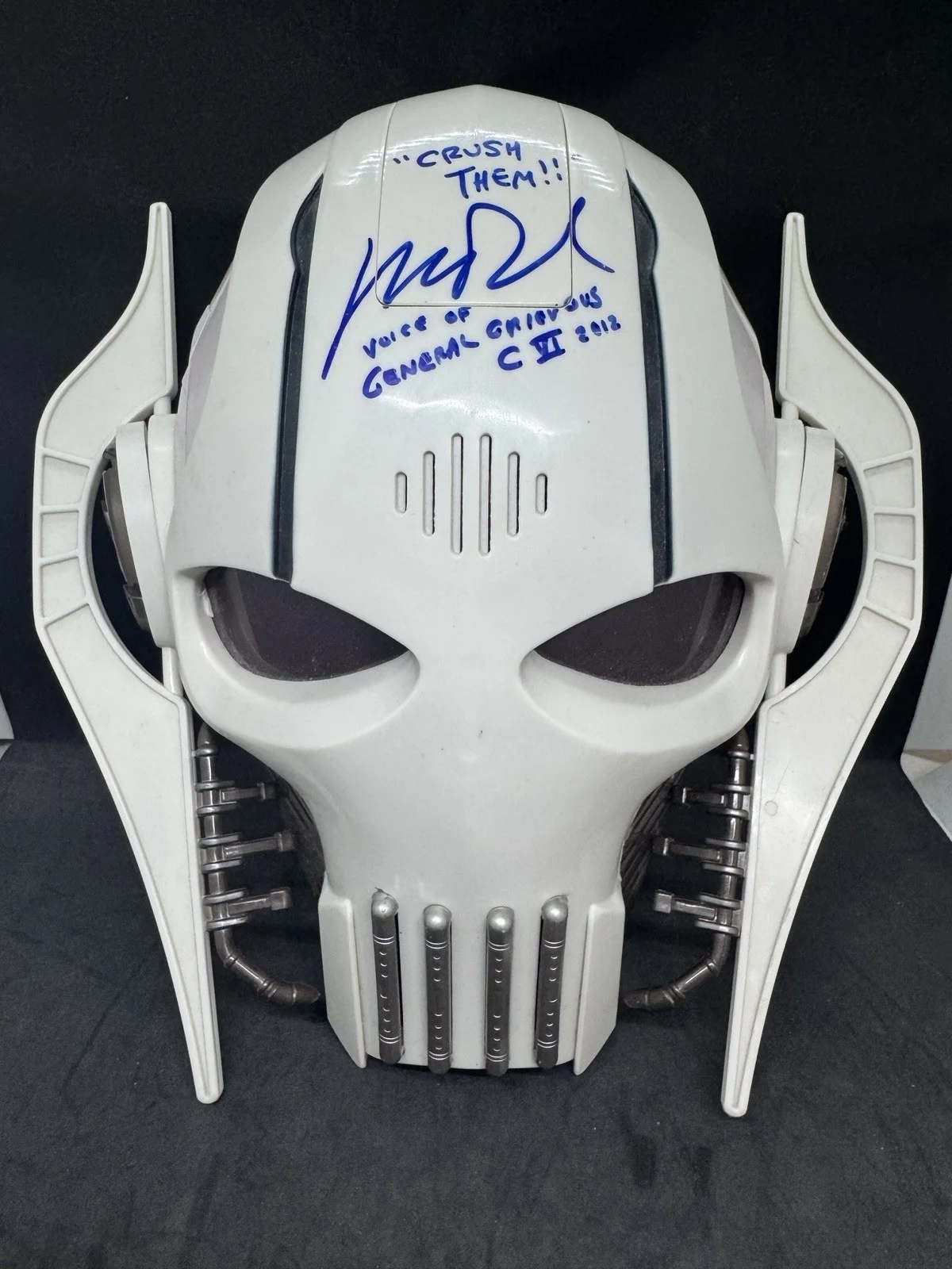 Matthew Wood — Star Wars General Grievous 2011 Mask Signed Matthew Wood JSA Autograph RARE 🔥