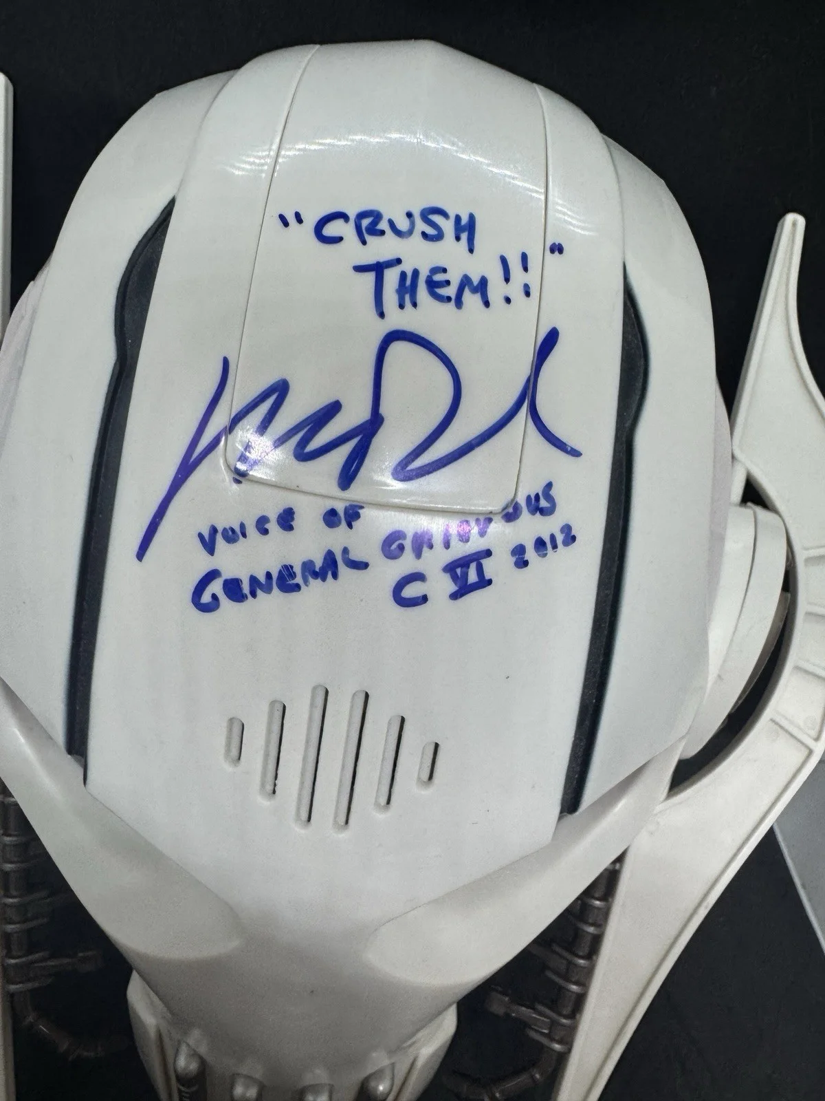 Matthew Wood — Star Wars General Grievous 2011 Mask Signed Matthew Wood JSA Autograph RARE 🔥, изображение 2