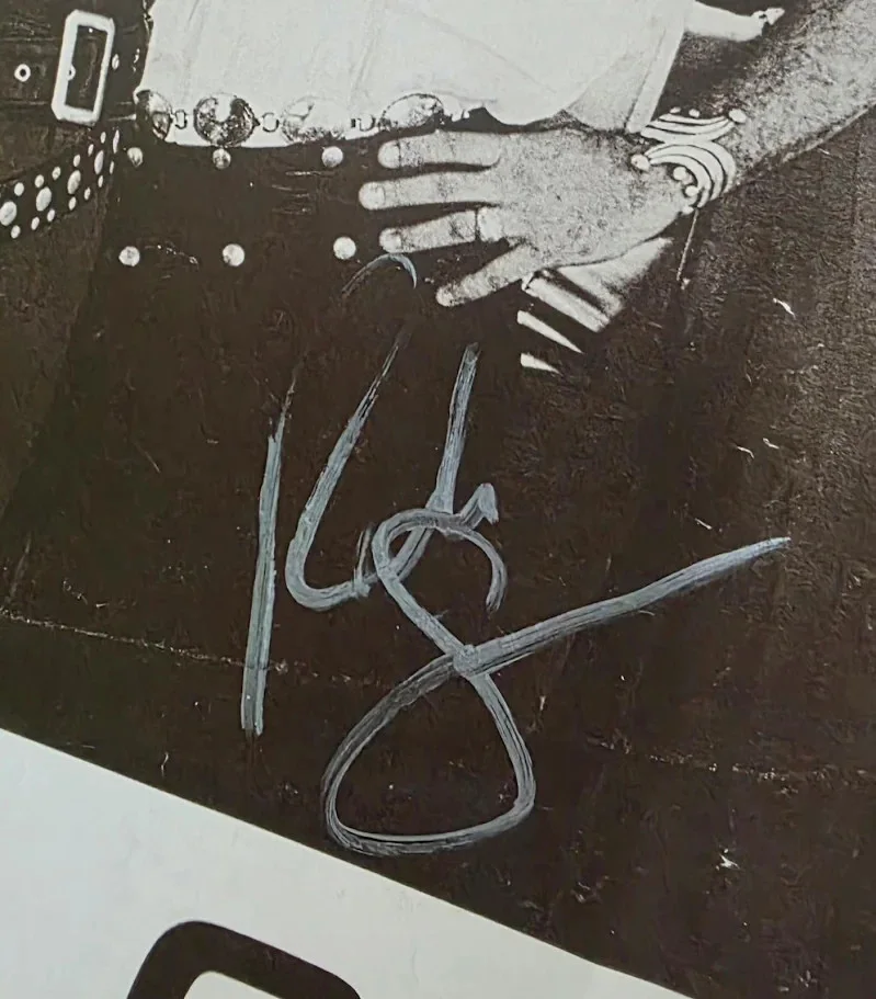 Bon Jovi album sleeve signed Richie Sambora/David Bryan, image 2