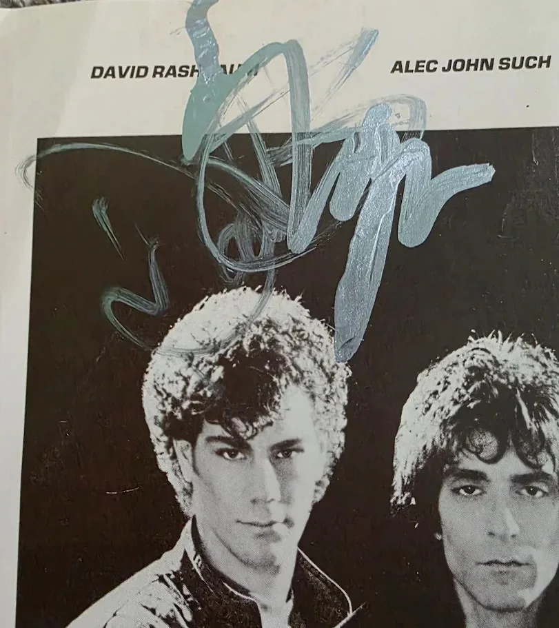 Bon Jovi album sleeve signed Richie Sambora/David Bryan, image 3