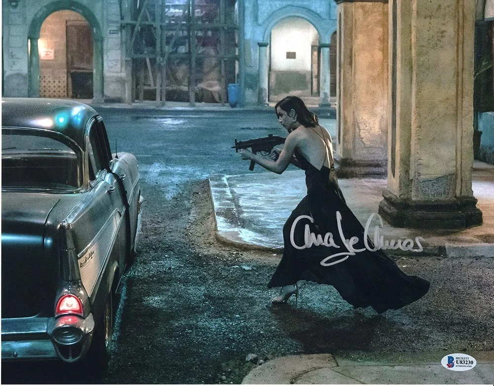 Ana De Armas — Ana De Armas Bond Ballerina Autographed Signed 11x14 Photo Beckett BAS COA