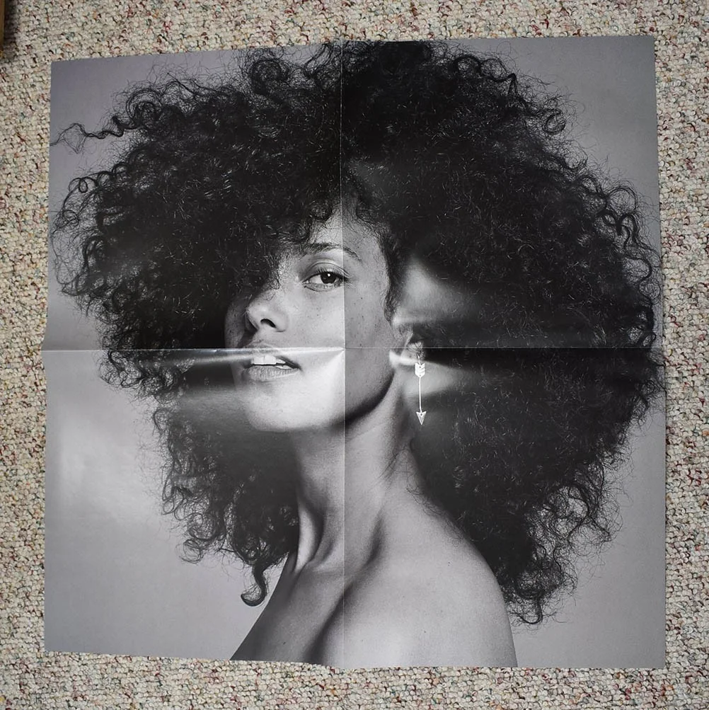 Alicia Keys Here Autographed Signed Album LP Record Beckett Authentic BAS COA, image 3
