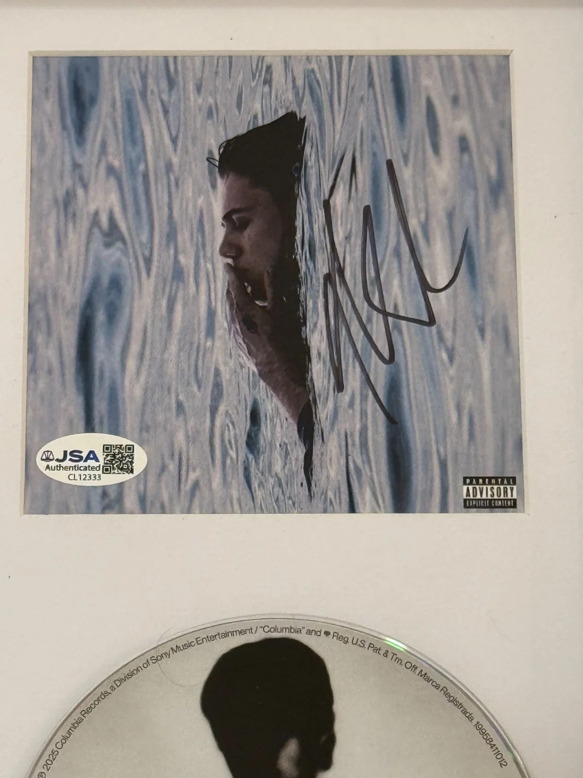 The Kid Laroi Signed CD Insert Framed - Before I Forget - JSA Certification, изображение 2