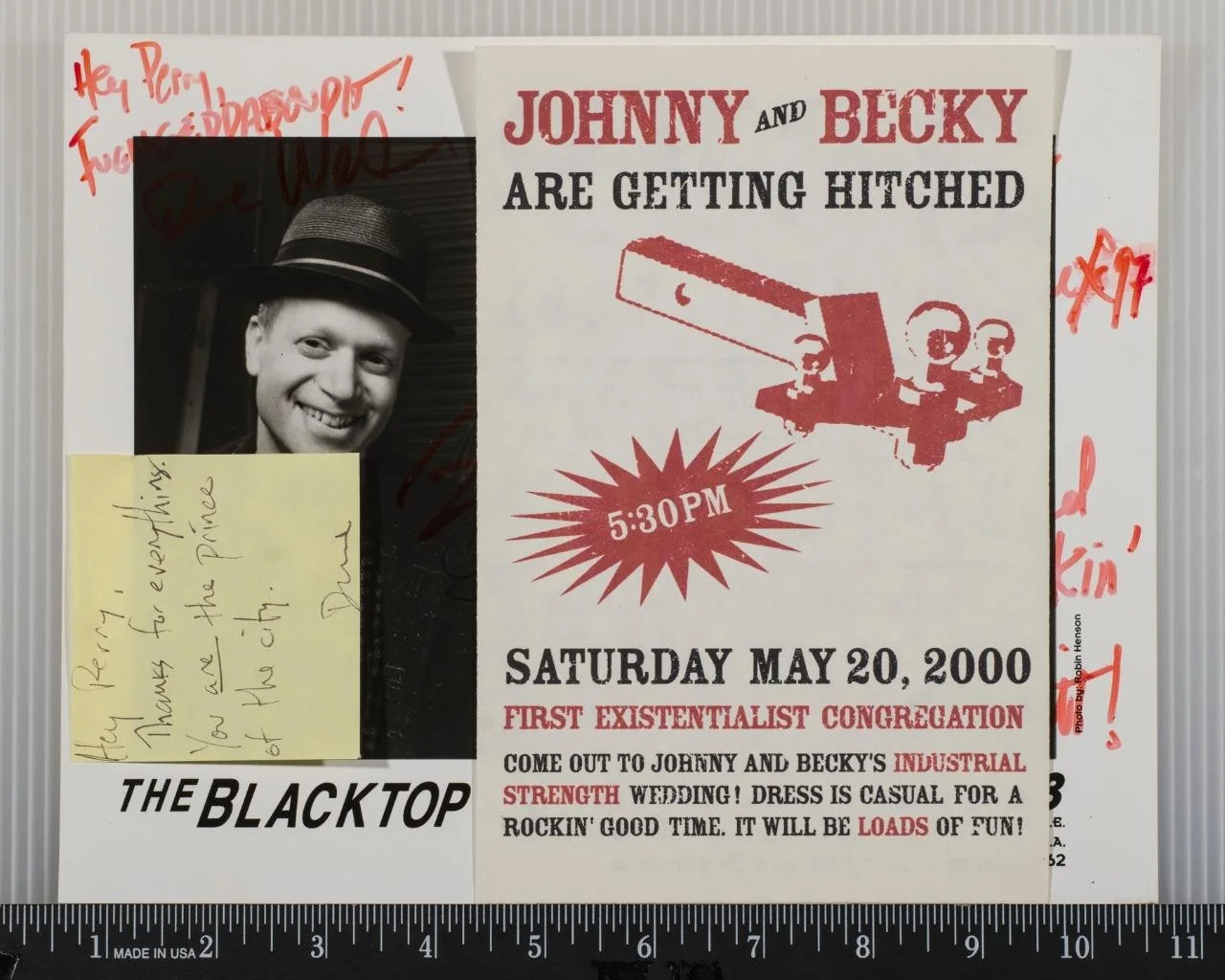 The Blacktop Rockets Autograph Signed 8x10 B&W Promotional Promo Photo, изображение 3