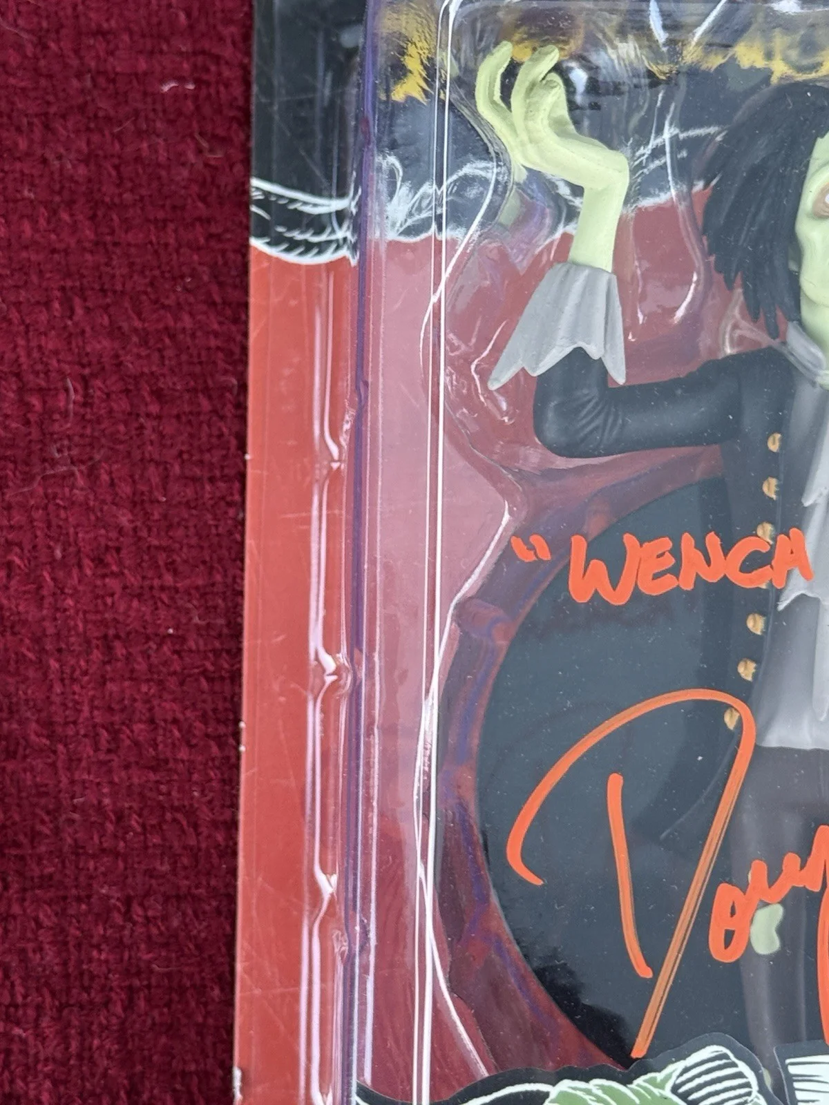 Doug Jones — Hocus Pocus NECA Toony Terror Billy Butcherson signed by Doug Jones And Quote, изображение 4