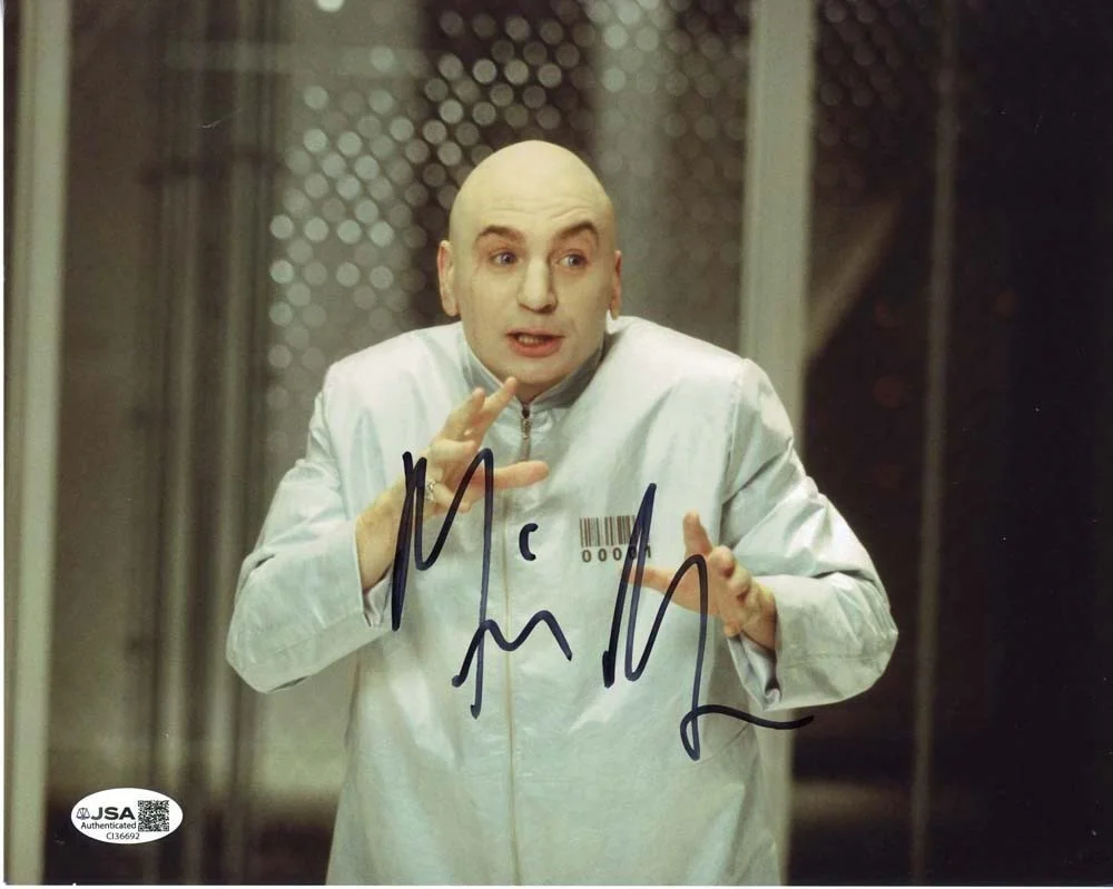 A Star — Mike Myers Austin Powers Goldmember 8X10 Photo Hand Signed Autograph JSA COA