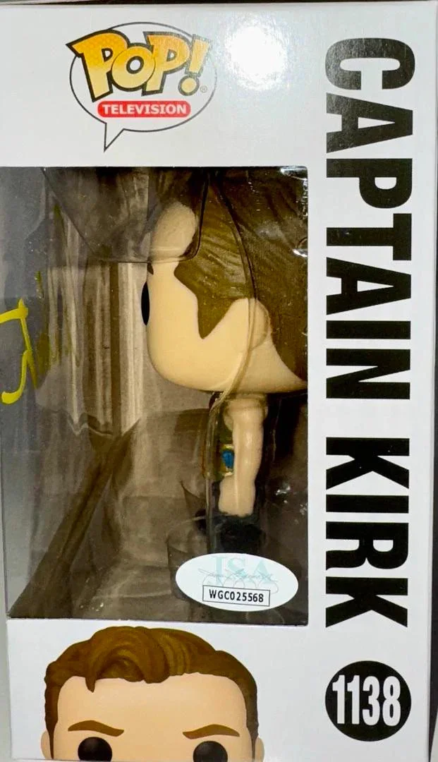 William Shatner Signed Funko Pop #1138 "Captain Kirk" (Star Trek) - JSA COA, изображение 4