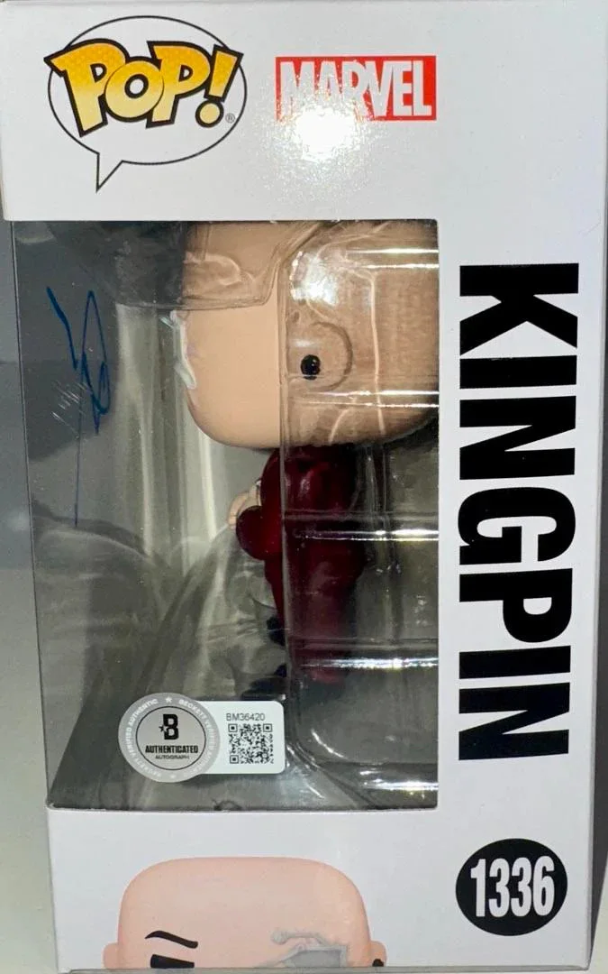 Vincent D'Onofrio Signed Funko Pop #1336 "Kingpin" (Echo) - Beckett COA, image 3