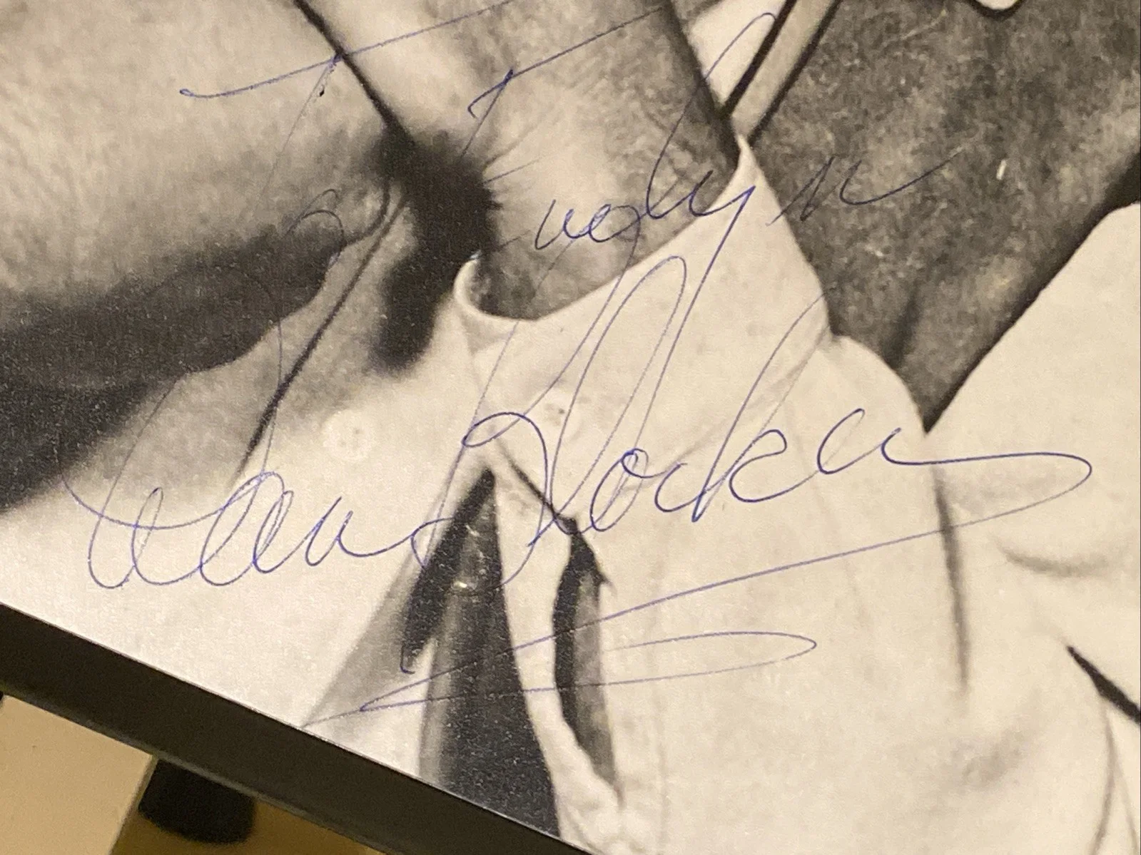 Dan Blocker — Dan Blocker “Hoss Cartwright” Bonanza Rare Autographed 11x14 Photo COA SIGNED, image 4