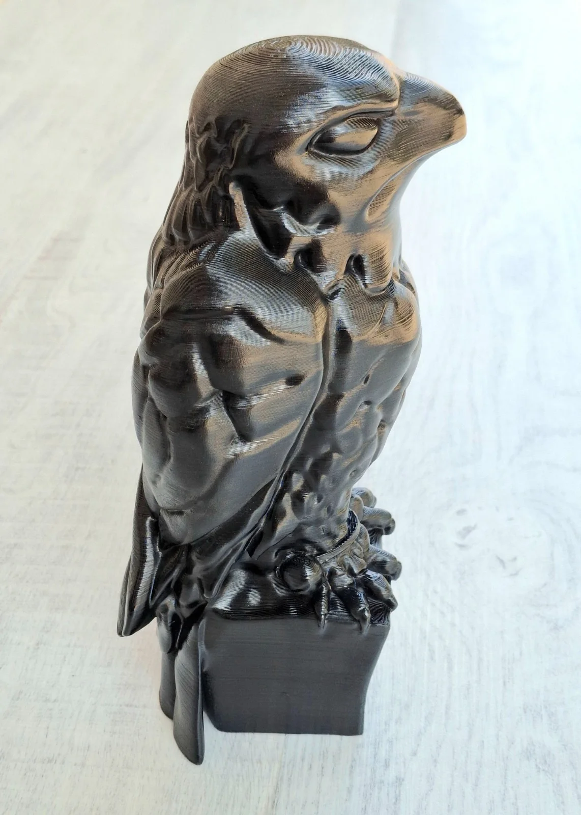 The MALTESE FALCON Statue Replica accurate of the 1941 movie memorabila 22 cm, изображение 4