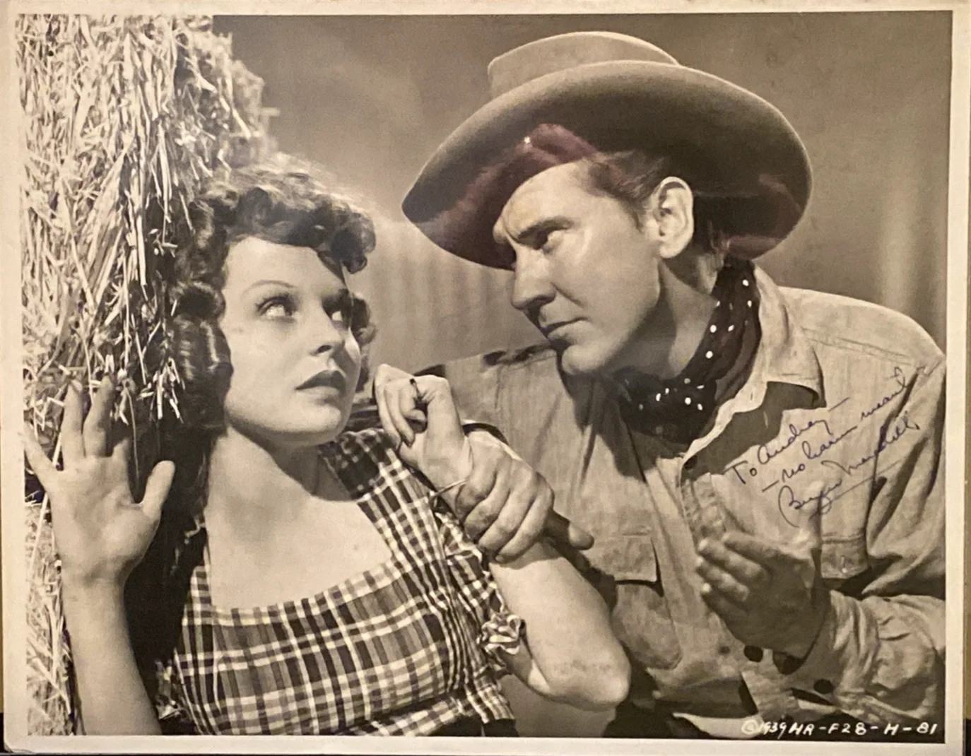 Burgess Meredith — Burgess Meredith Autographed B&W Photo Of Mice and Men COA SIGNED The Penguin, изображение 2