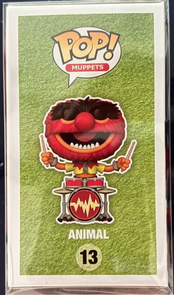 Michelan Sisti — Muppets Animal FUNKO POP 13 LTD ED 2024 exclusive Autographed by Michelan Sisti, изображение 3