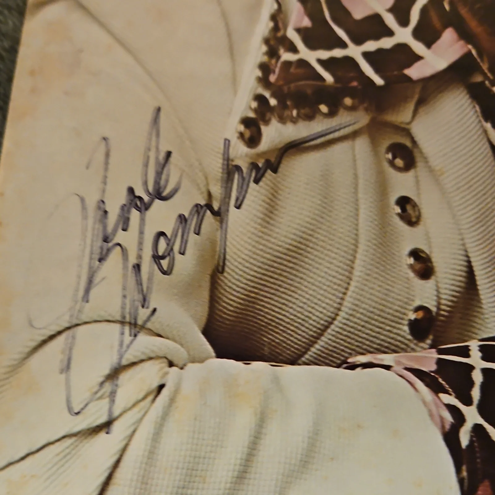 Hank Thompson Kindly Keep It Country Signed Vinyl LP DOT DLP-20113 Autographed, image 4