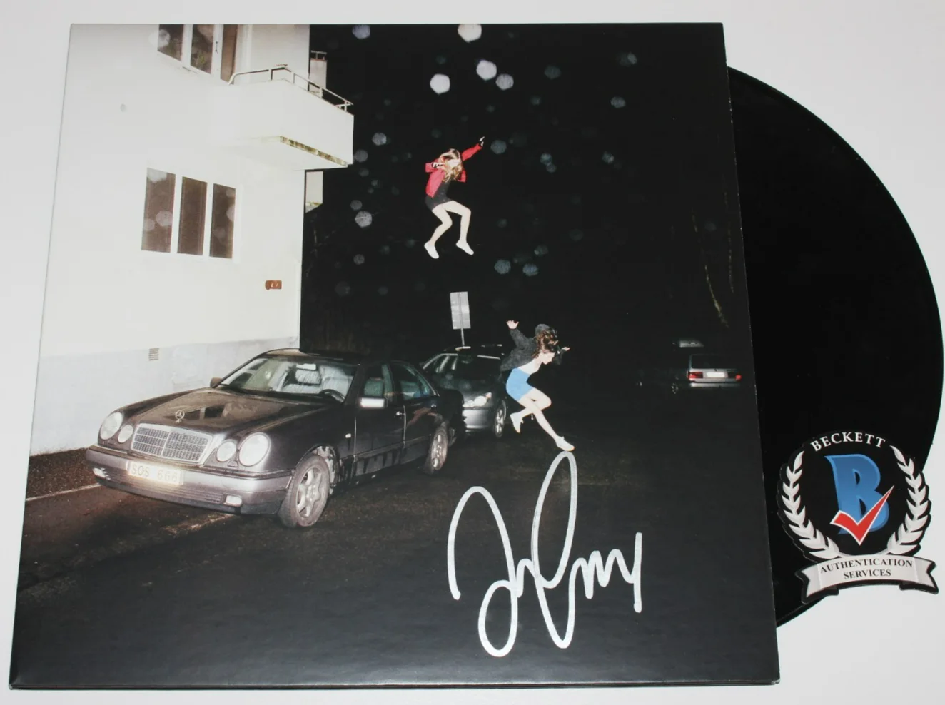 JESSE LACEY SIGNED BRAND NEW 'SCIENCE FICTION' ALBUM VINYL RECORD BECKETT COA, изображение 2