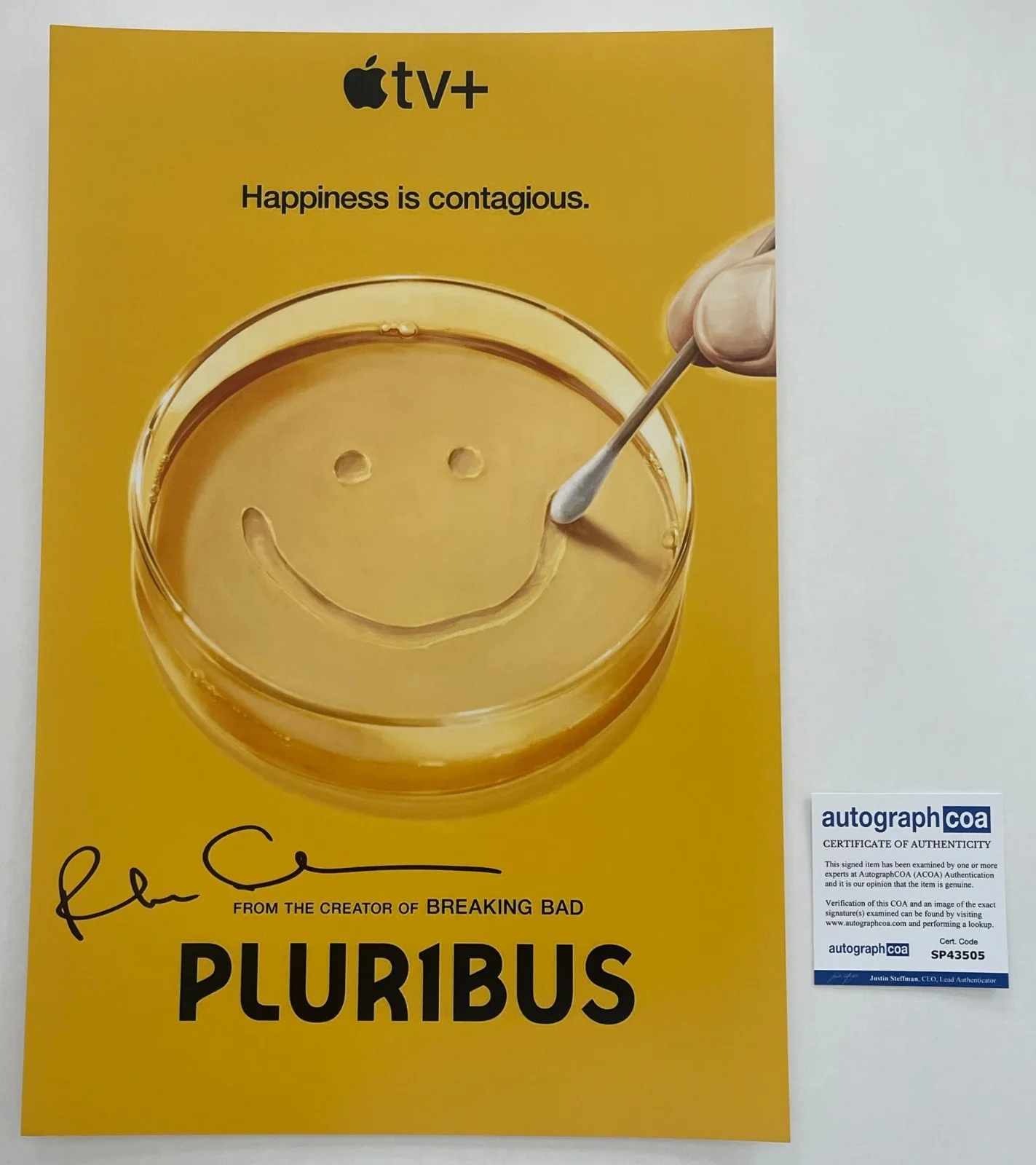 RHEA SEEHORN SIGNED PLURIBUS 12x18 PHOTO w/EXACT VIDEO PROOF & AUTOGRAPH COA, image 3
