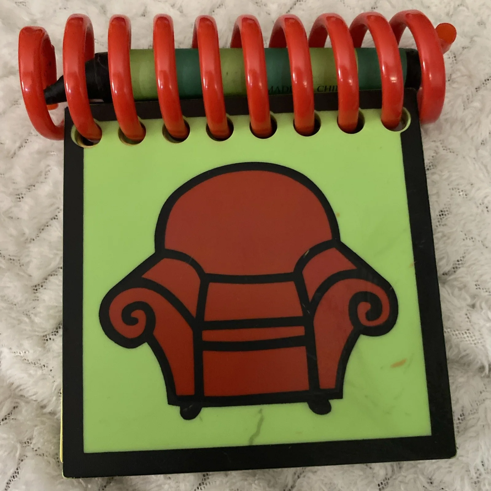 Blue’s Clues Steve’s Handy Dandy Notebook with original crayon, image 3