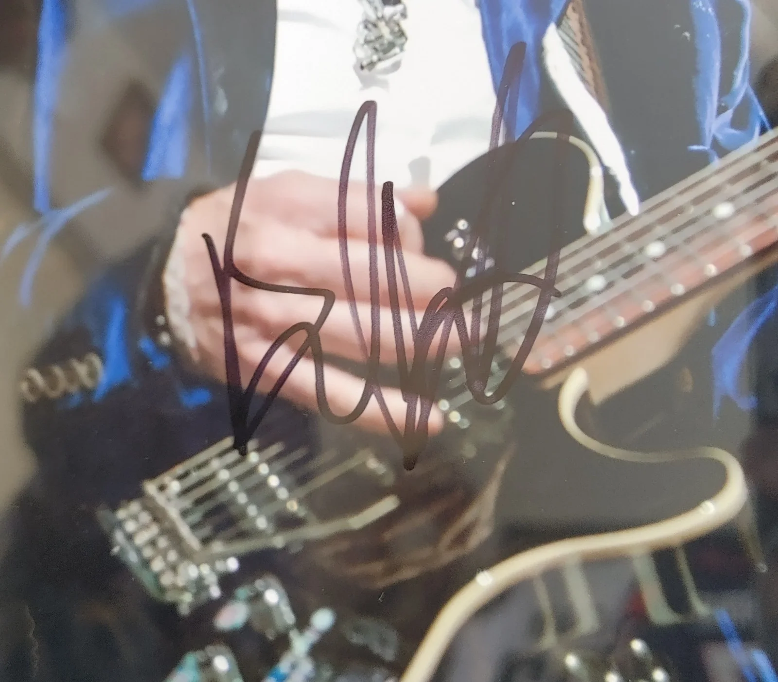 Brad Whitford Autographed 13x16 Framed Photo JSA, изображение 2