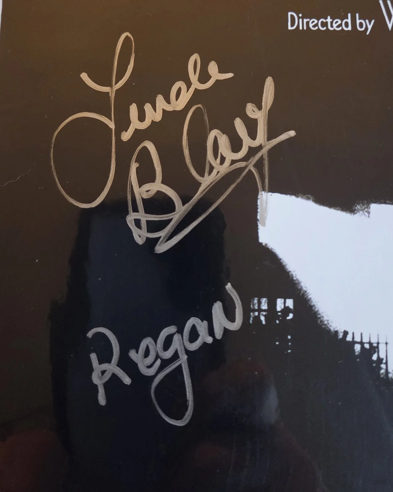Linda Blair — Linda Blair Signed The Exorcist 11x17 Poster – “Regan” Inscription – Authentic A, изображение 2