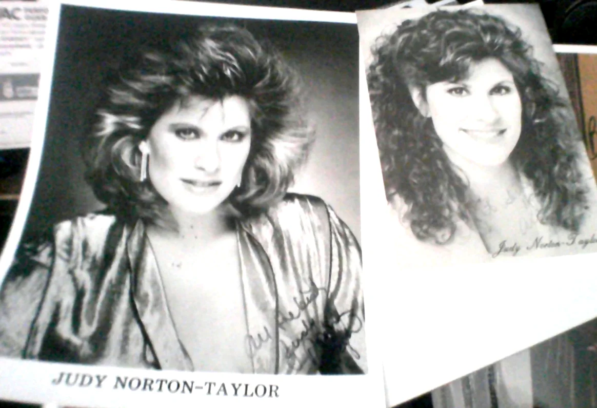 Judy Norton — Judy Norton Signed Autographed 2 Photos Mary Ellen of The Waltons