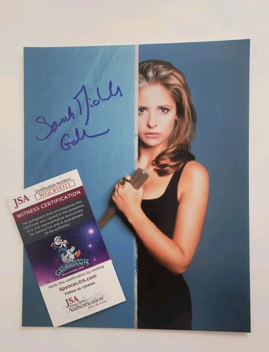 Sarah Michelle Gellar — Sarah Michelle Gellar-Buffy Original Autograph With COA, image 2
