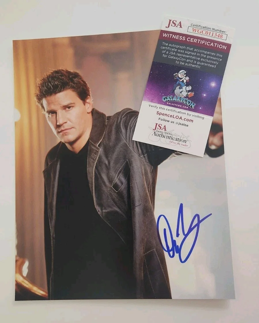 david boreanaz — David Boreanaz -Angel Original Autograph With COA, image 2