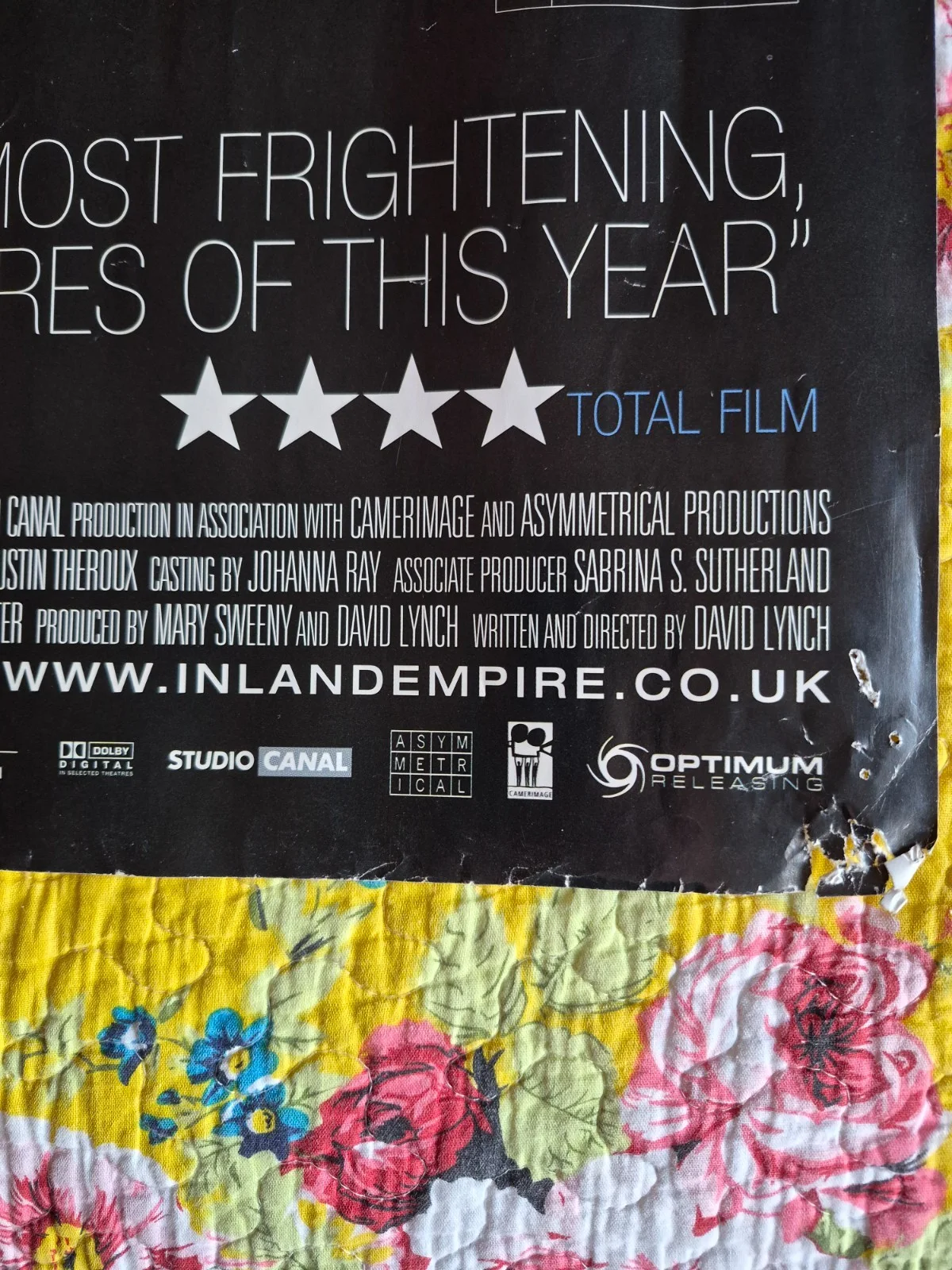 Inland Empire Original Movie Poster 101x76cm - David Lynch 2006 - Good Condition, image 2