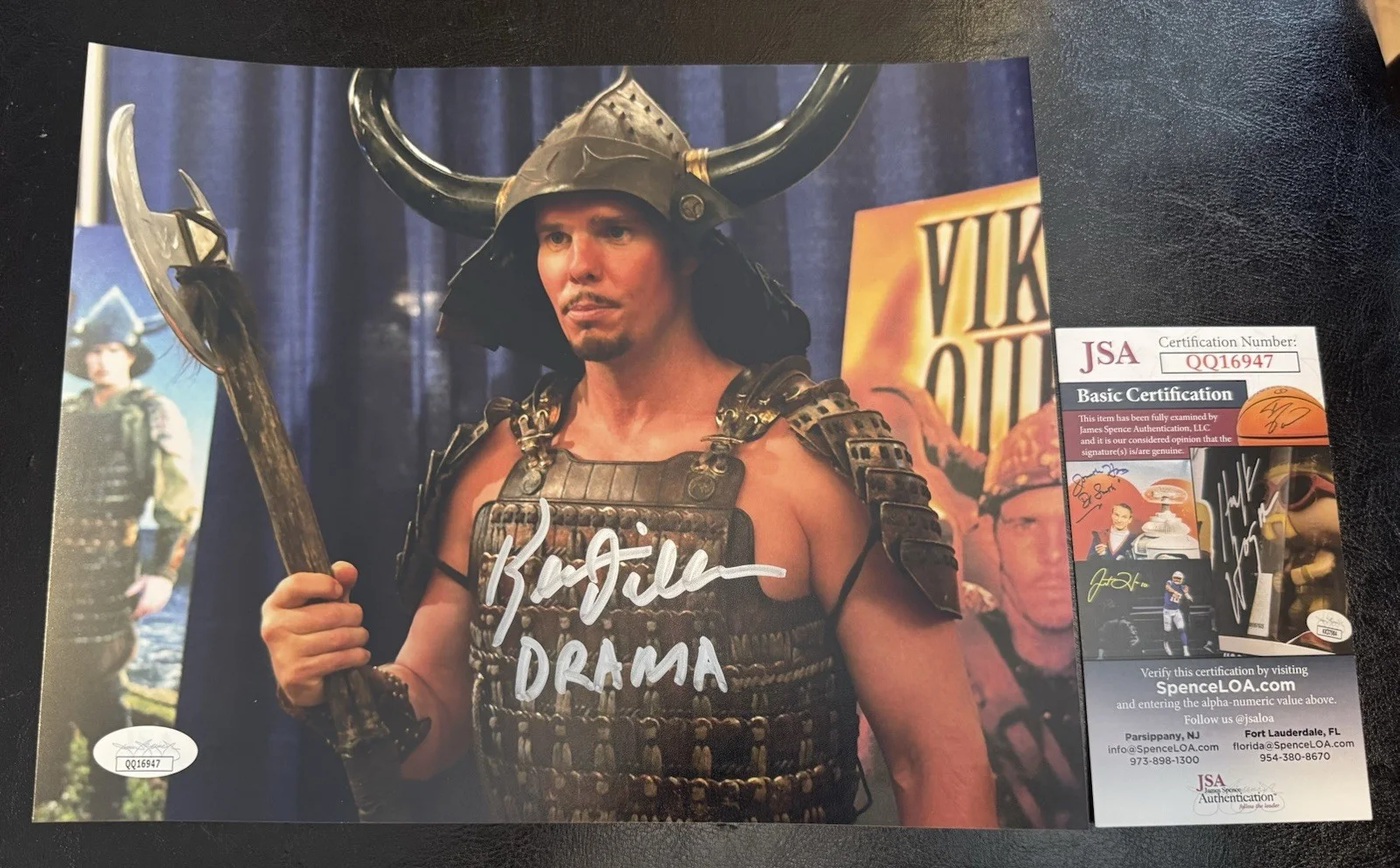 Kevin Dillon — Kevin Dillon Autograph Entourage 8x10 Photo JSA Authenticated Johnny Drama, image 4