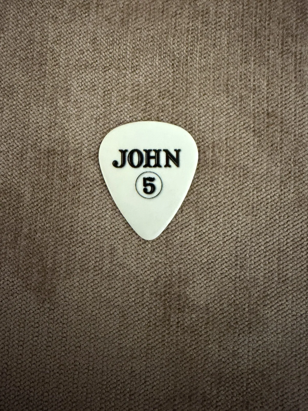 John 5 Hand Signed 8.5x11 Photo + Tour Guitar Pick, изображение 5