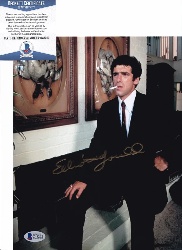 Elliott Gould — Elliott Gould Oceans MASH Signed Autograph 8x10 Photo Beckett BAS COA #4