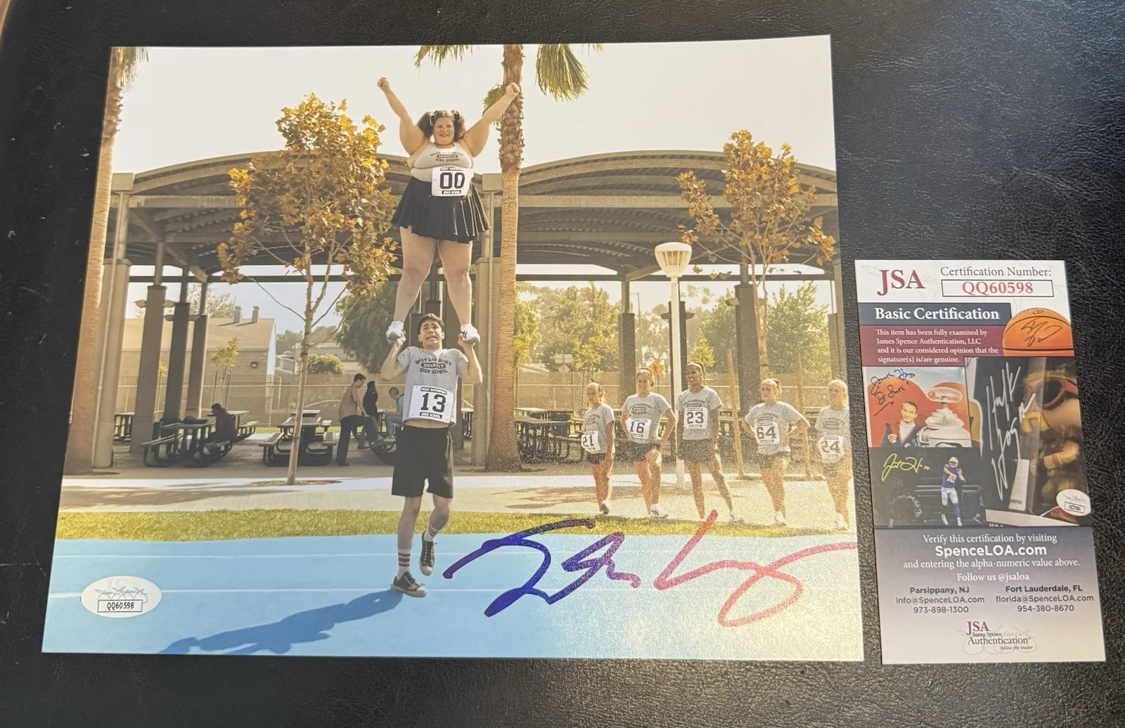 Justin Long — JUSTIN LONG Signed DODGEBALL 8x10 Photo Autograph JSA COA, изображение 4