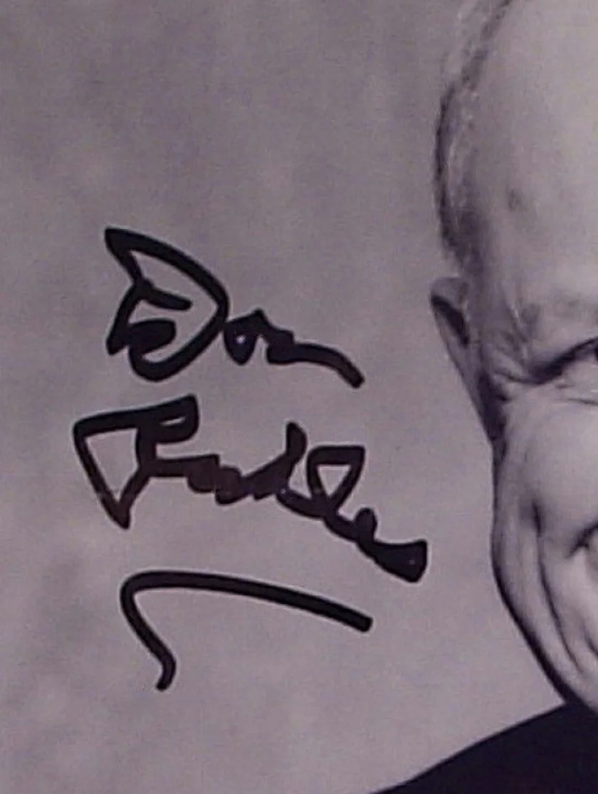 Don Rickles — Don Rickles (Mr. Warmth) Signed 8 X 10 Black & White Glossy Photo, image 2