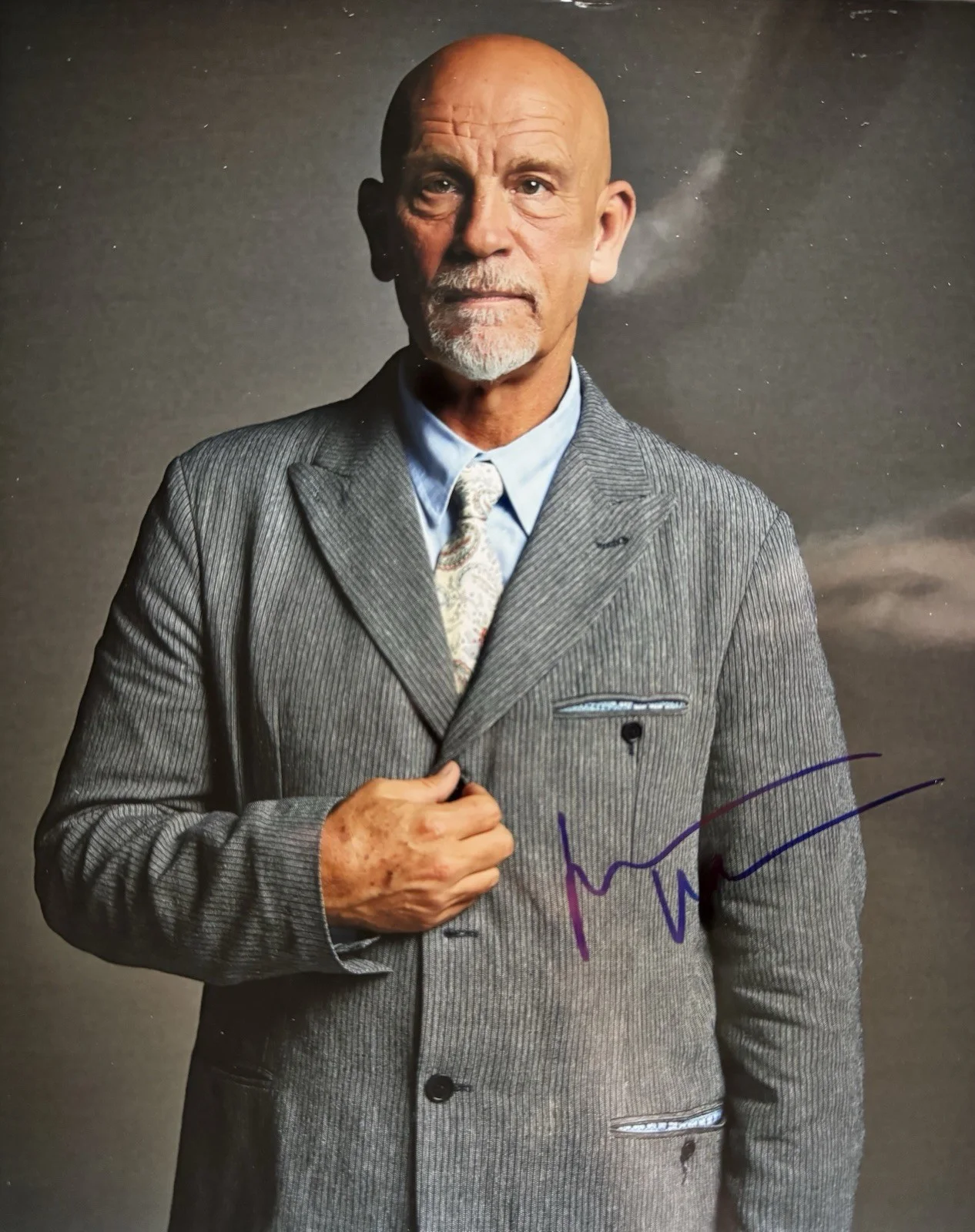 John Malkovich — John Malkovich Signed 8 X 10 Photo Places In The Heart Actor Movies COA Con Air