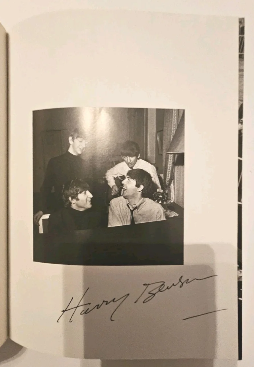 The BEATLES Now And Then Book Harry Benson Autographed, No Inscription, изображение 2