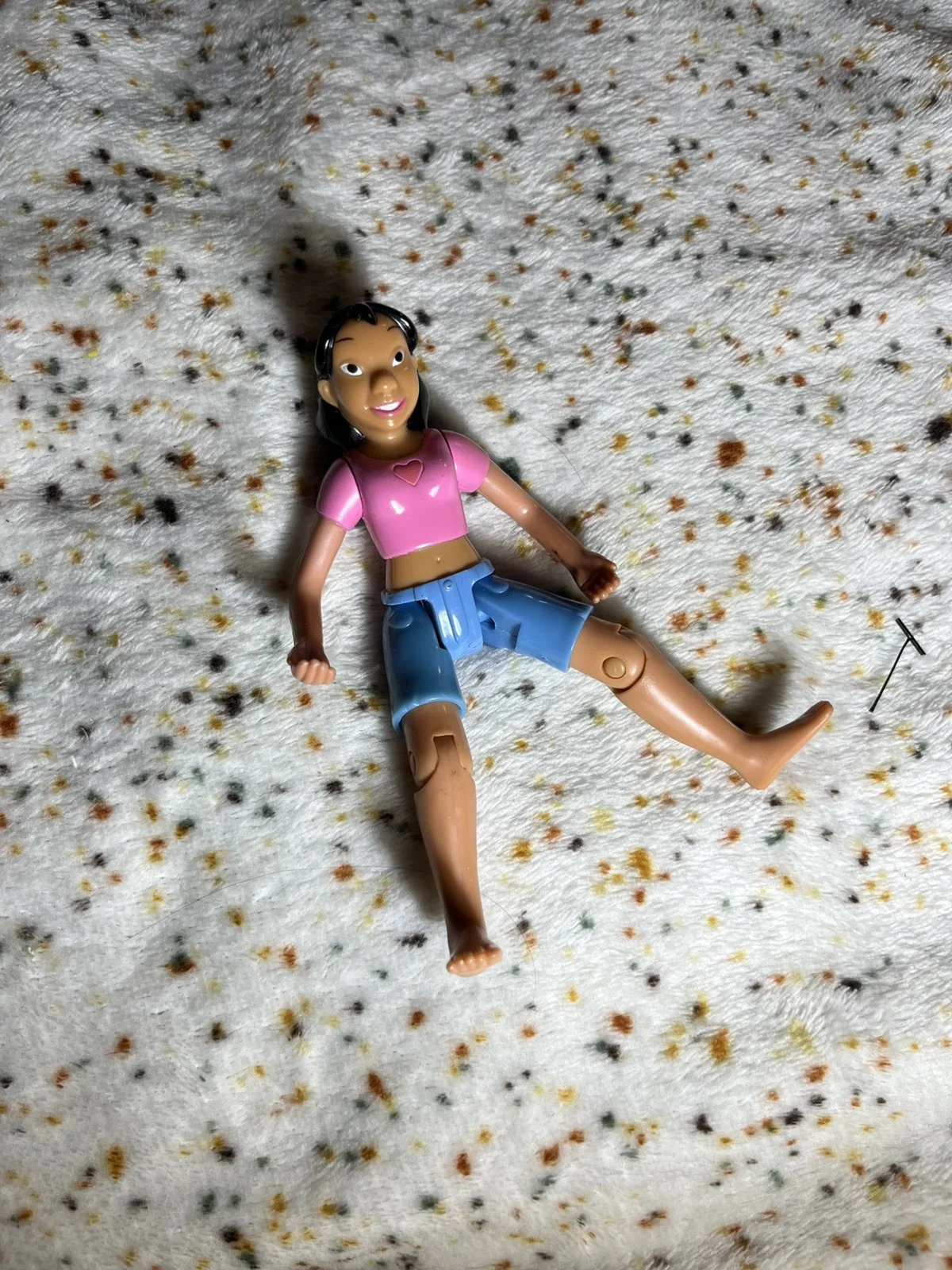 VINTAGE 2002 MCDONALDS HAPPY MEAL LILO & STITCH NANI & COBRA BUBBLES FIGURES, изображение 2