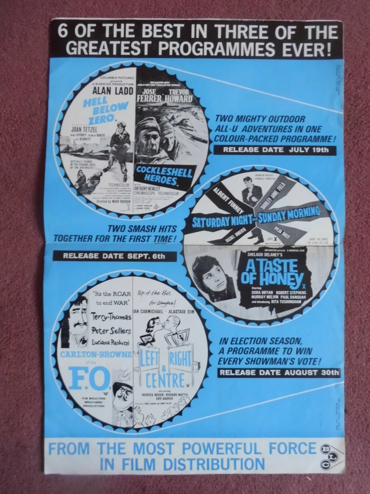 VINCENT PRICE, ROGER CORMAN in 1964 UK trade mag DAILY CINEMA, изображение 3