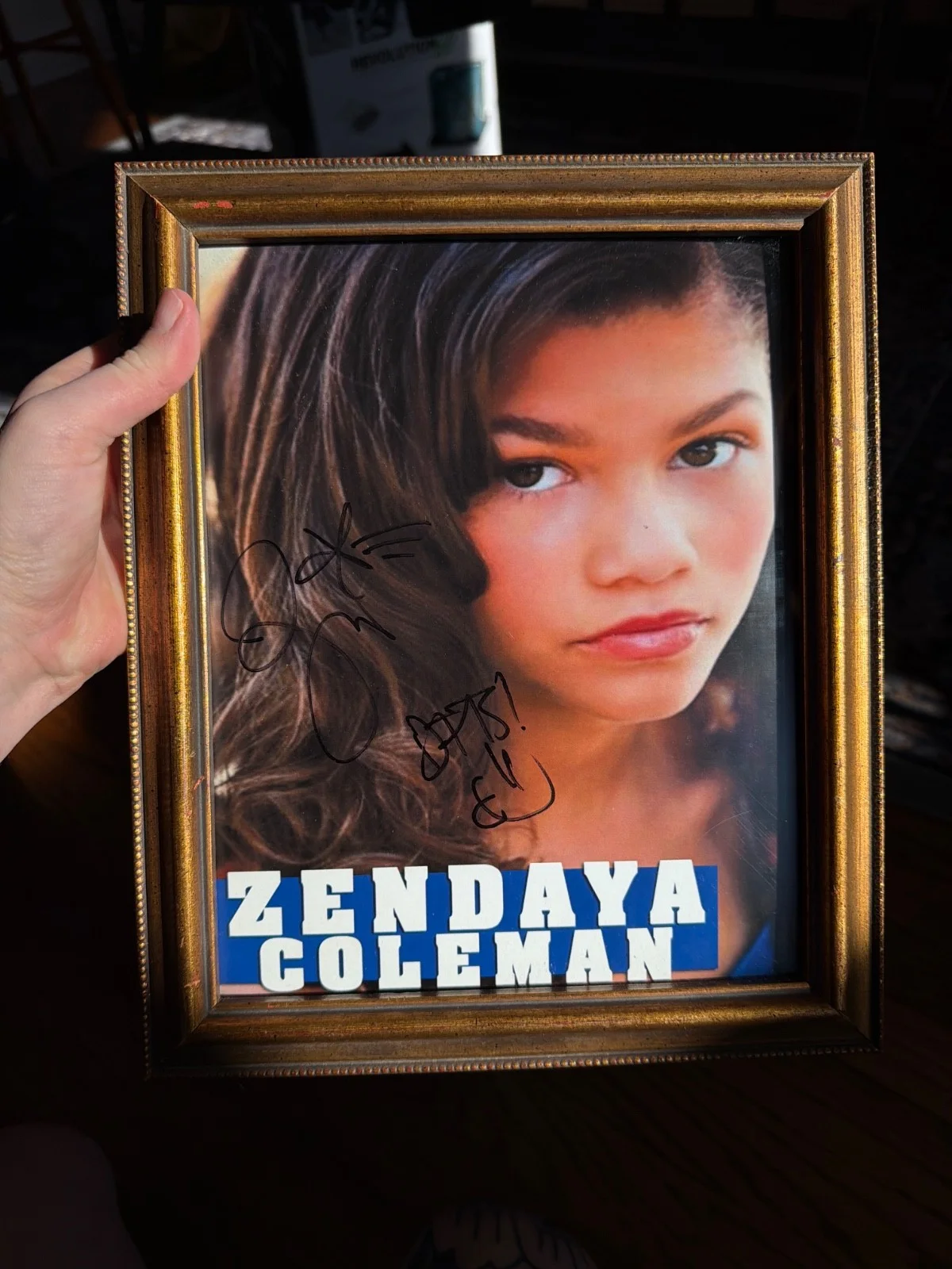 Zendaya Signed Shake it Up 8x10 Autographed Photo, image 2