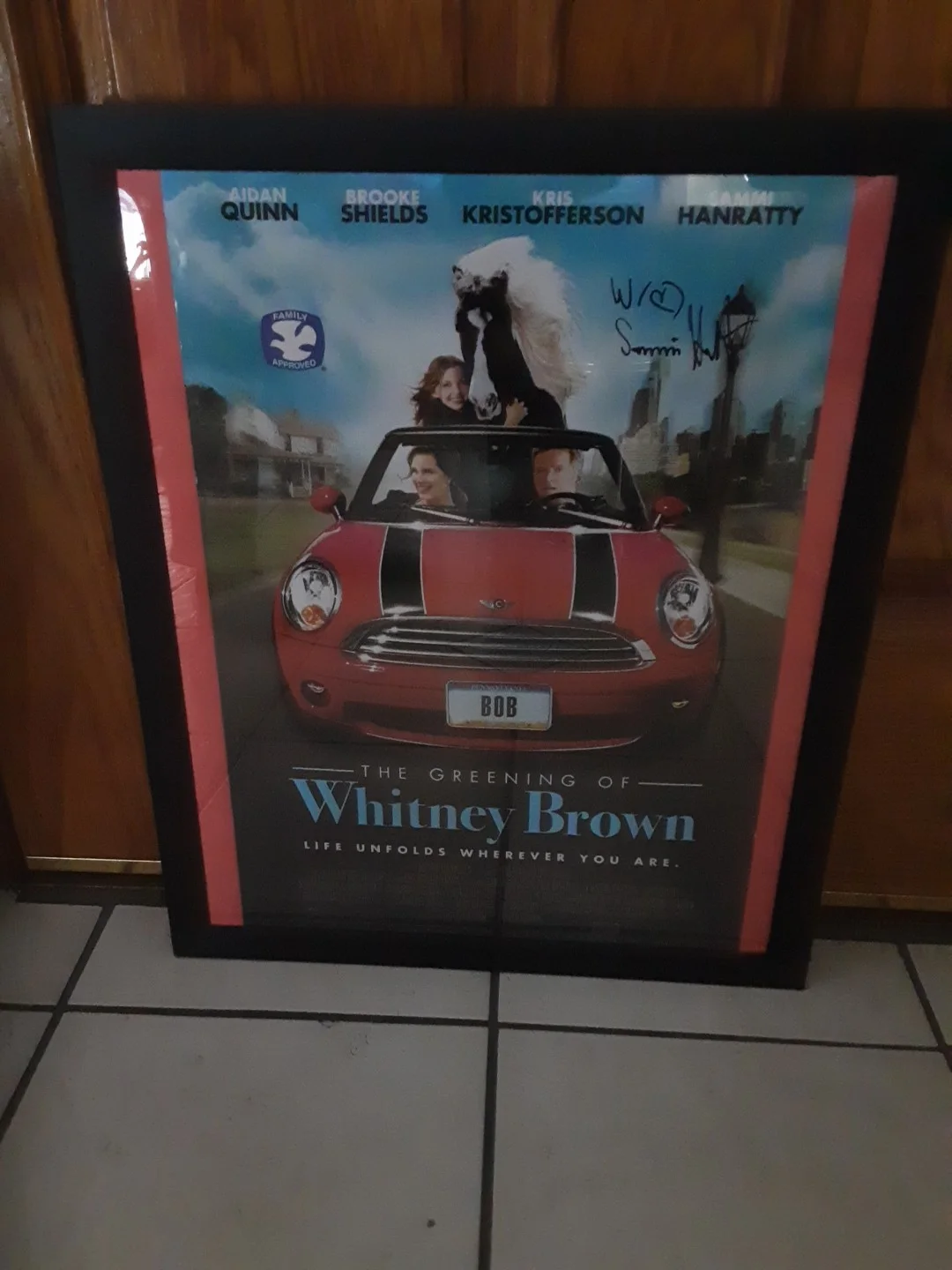 Sammi Hanratty — The Greening of Whitney Brown Mini Movie Poster 20 X 14 Signed Sammi Hanratty, изображение 3