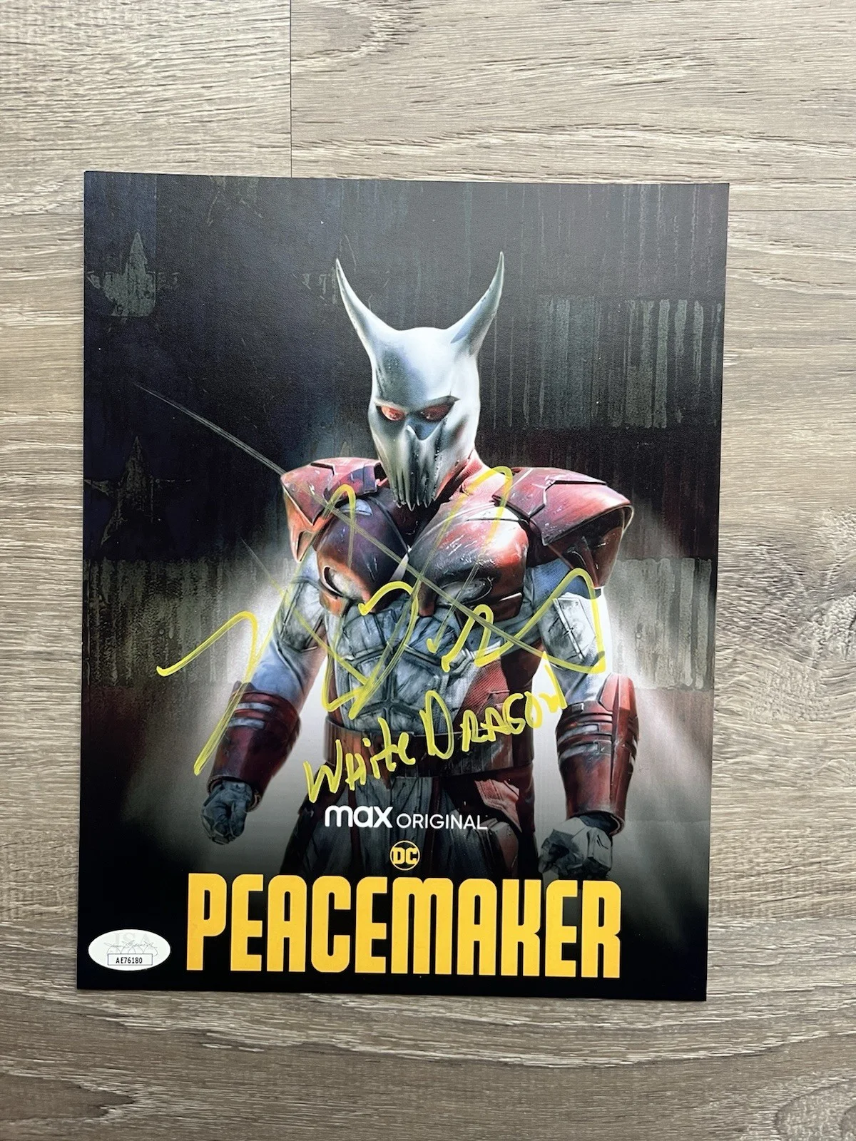 Robert Patrick — Robert Patrick Signed 7.75x10 White Dragon Photo JSA COA Peacemaker DC Marvel, image 2