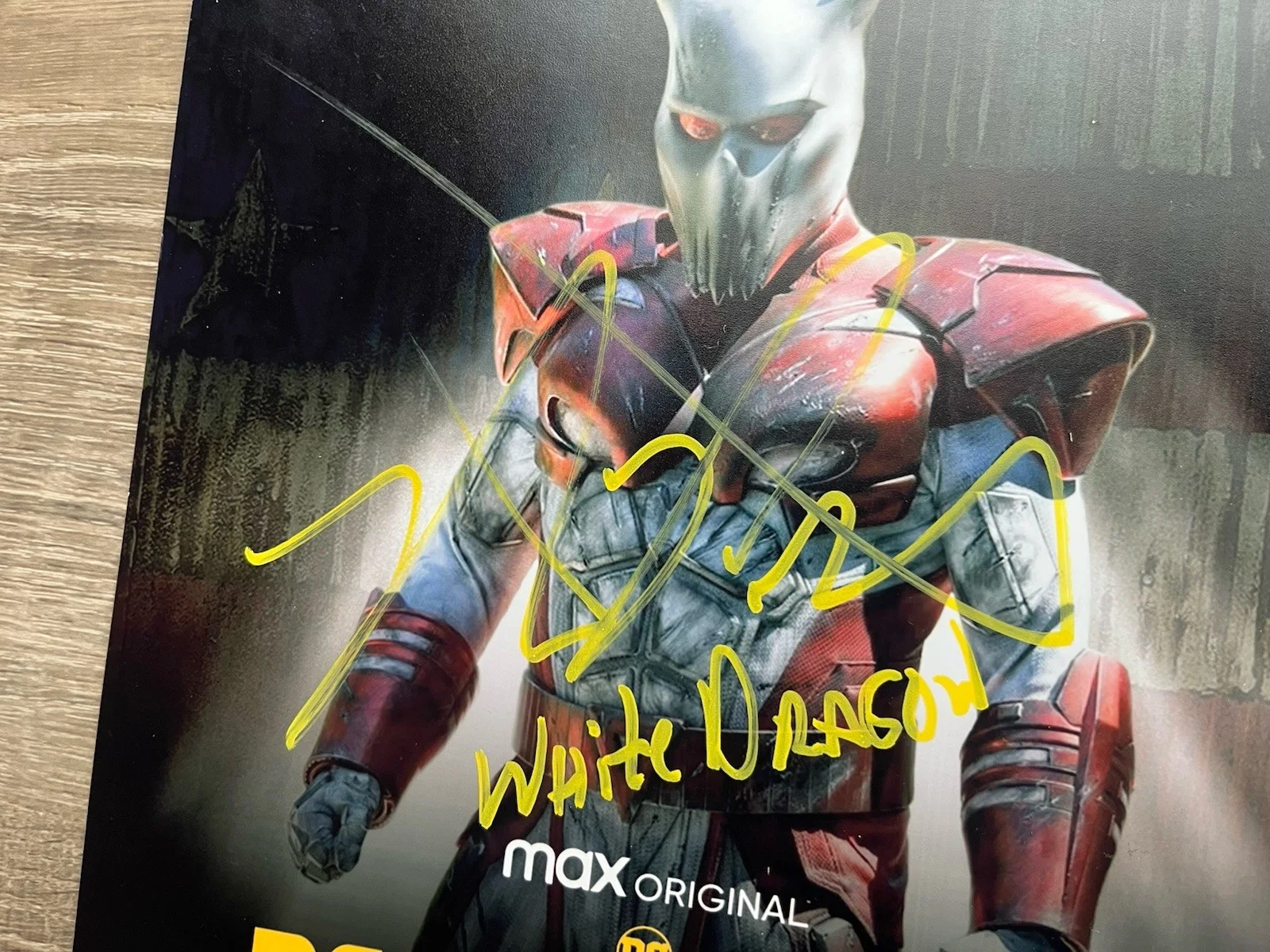 Robert Patrick — Robert Patrick Signed 7.75x10 White Dragon Photo JSA COA Peacemaker DC Marvel, image 4