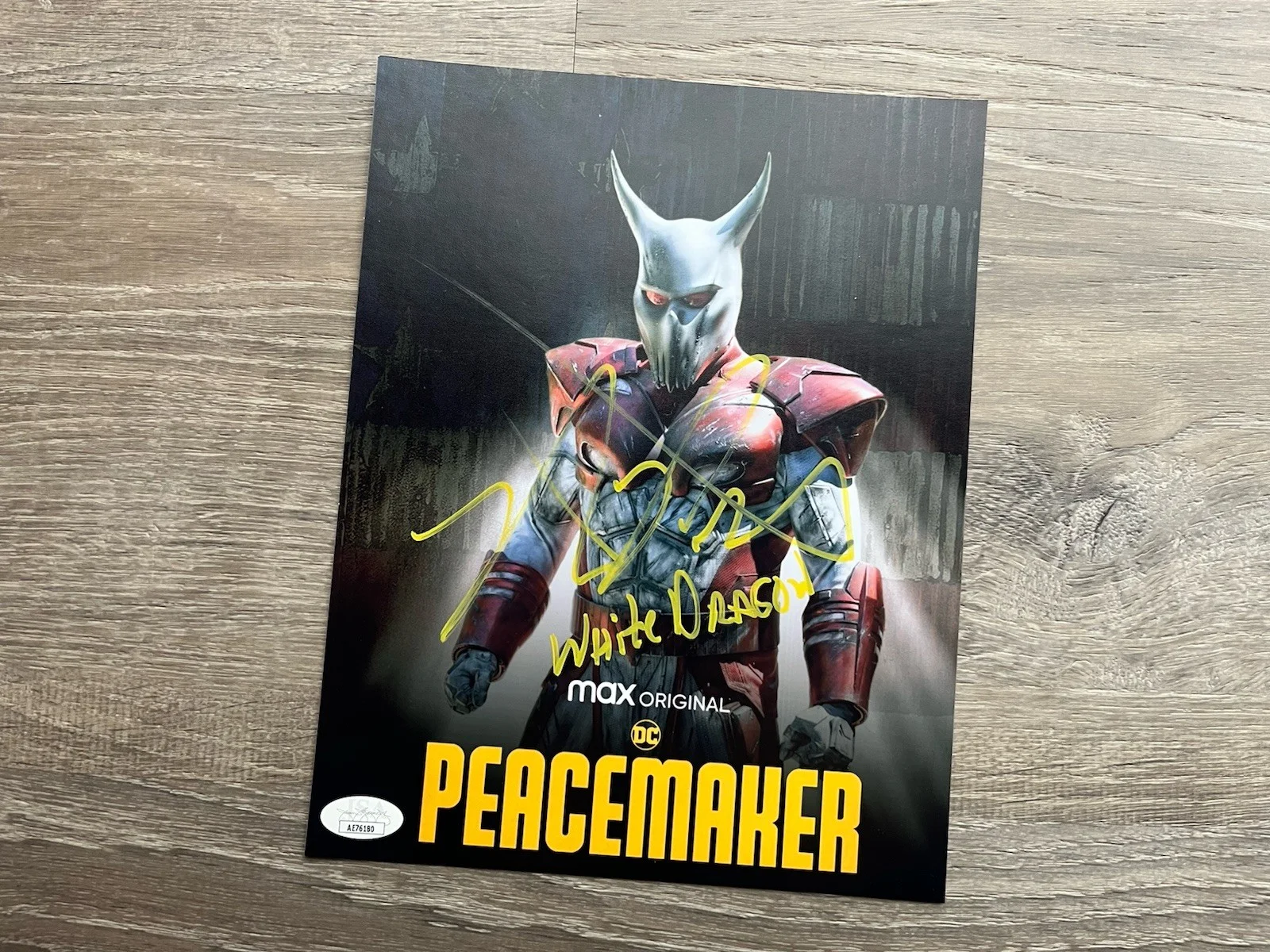 Robert Patrick — Robert Patrick Signed 7.75x10 White Dragon Photo JSA COA Peacemaker DC Marvel, image 5